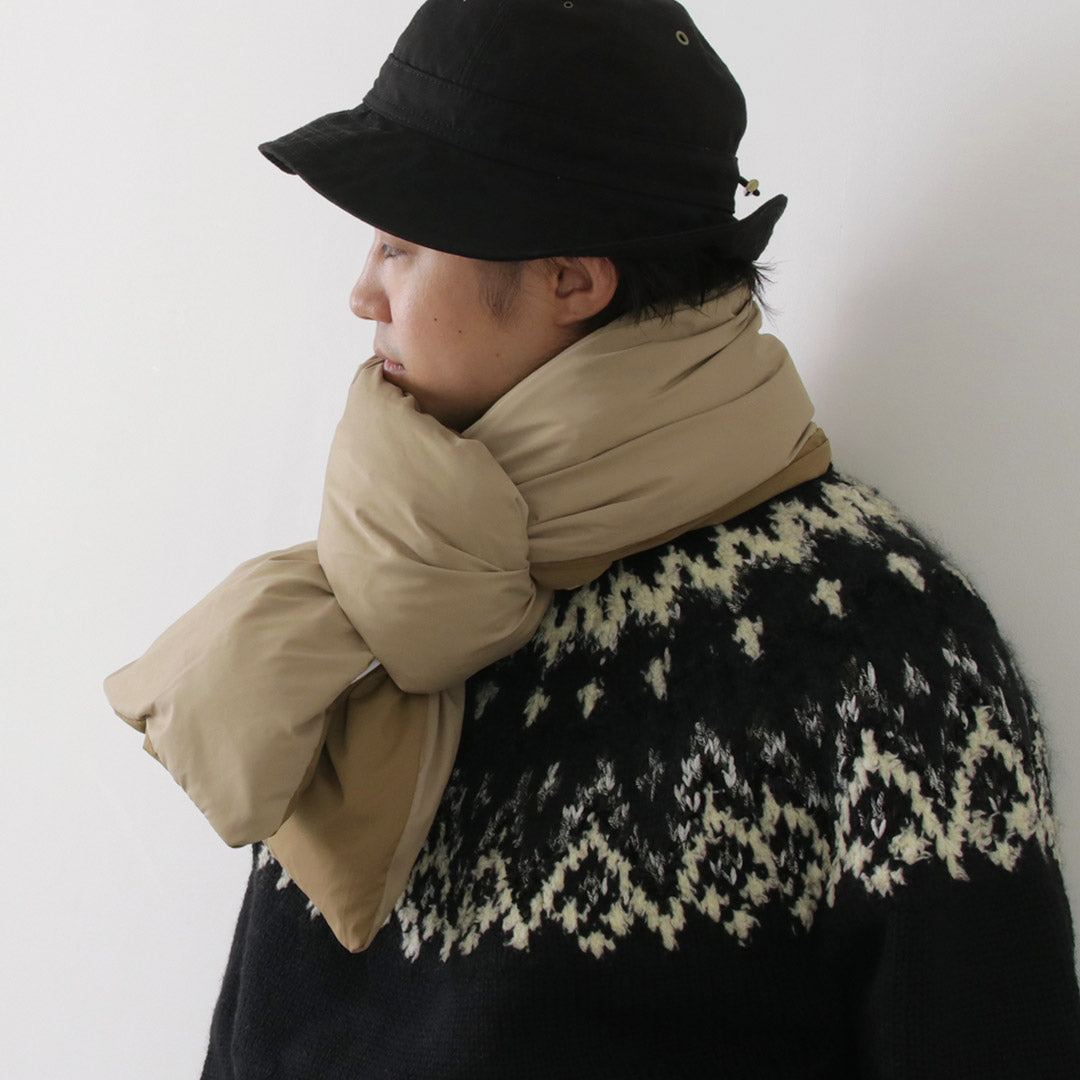 MIFFEW（ミフュー） リバーシブル ダウンマフラー｜ROCOCO ONLINE STORE