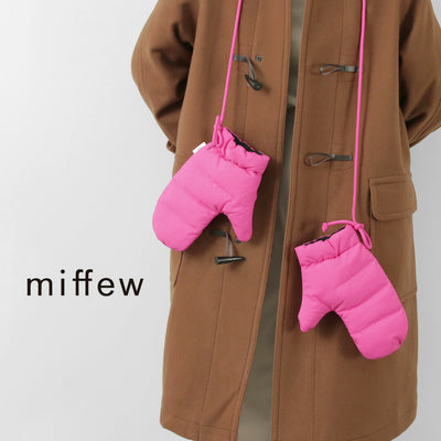 MIFFEW（ミフュー） ダウンミトン / レディース 手袋 日本製 DOWN MITTENS