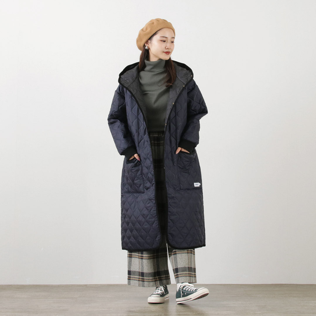 新品】オーバーサイズフーデッドロングコート ARMEN（アーメン 