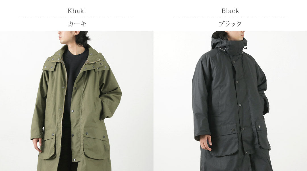 BARBOUR（バブアー） フーデッド パーカー / アウター コート 防風 タータンチェック メンズ ノンオイル HOODED PARKA