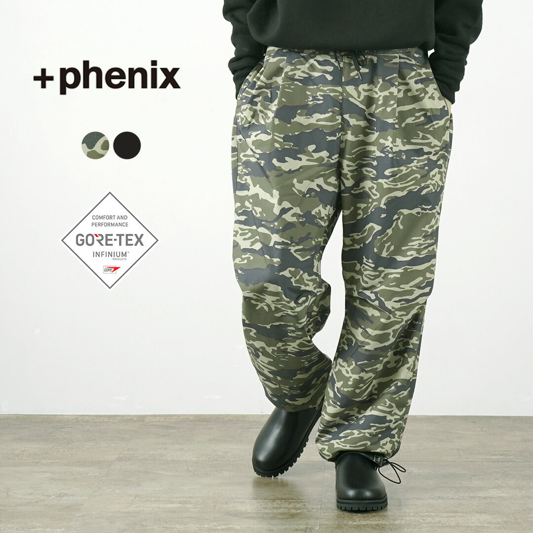 【30％OFF】＋phenix（プラスフェニックス） ウェザープルーフ オーバーパンツ