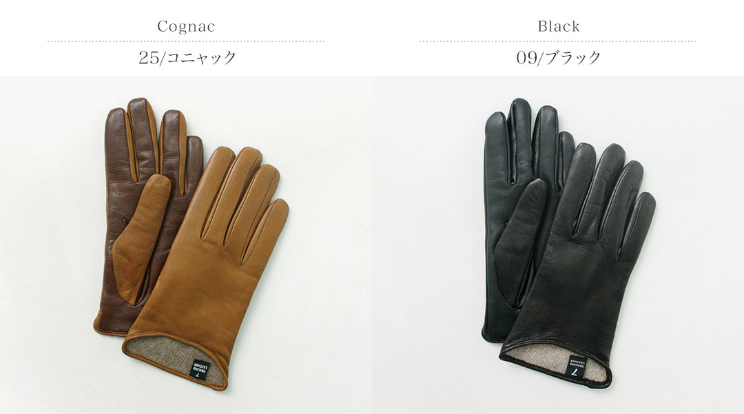 GLOVES（グローブス） レディース タッチ 2カラー ラムスキン グローブ / レディース 手袋 羊革 本革 レザー イタリア製 LADIES TOUCH TWO-COLOR LAMBSKIN CA2211-LAMB/TOUCH