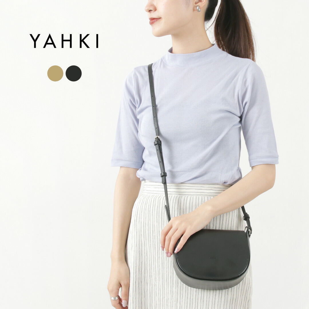 YAHKI（ヤーキ） W FACE 2WAY ハンドバッグ / レディース バッグ 鞄 カバン ショルダー レザー 斜めがけ 小さめ W FACE 2WAY Hand Bag