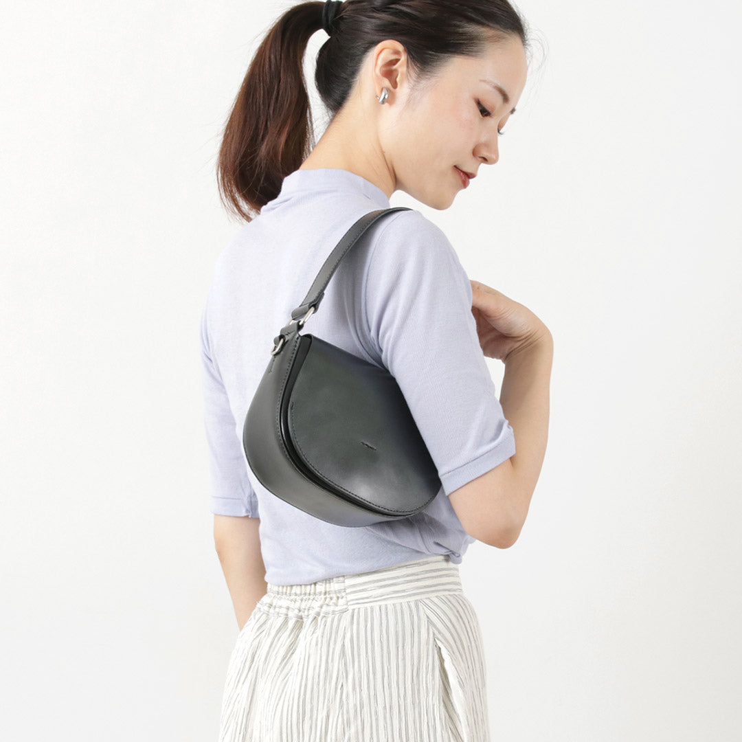 YAHKI（ヤーキ） W FACE 2WAY ハンドバッグ / レディース バッグ 鞄 カバン ショルダー レザー 斜めがけ 小さめ W FACE 2WAY Hand Bag