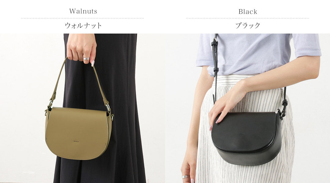 YAHKI（ヤーキ） W FACE 2WAY ハンドバッグ / レディース バッグ 鞄 カバン ショルダー レザー 斜めがけ 小さめ W FACE 2WAY Hand Bag