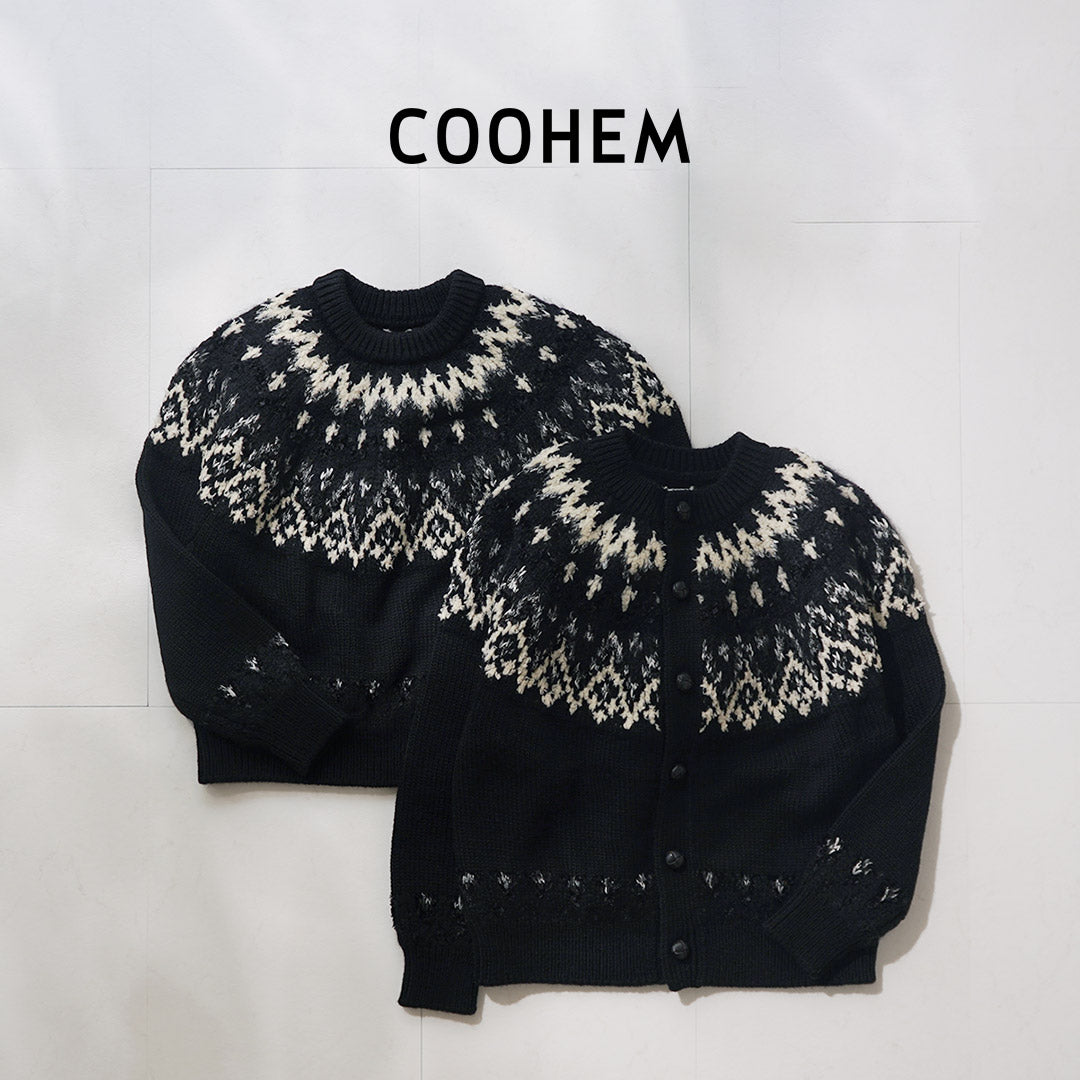 COOHEM（コーヘン） ノルディックニット プルオーバー