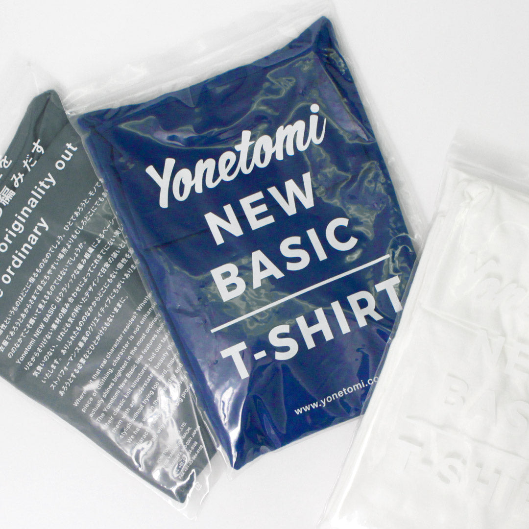 YONETOMI NEW BASIC（ヨネトミニューベーシック） ニューベーシック ガーメントダイ Tシャツ タートルネック