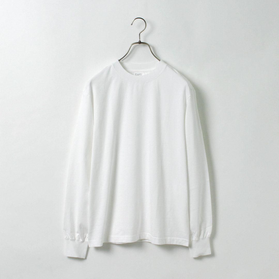 YONETOMI NEW BASIC（ヨネトミニューベーシック） ニューベーシック Tシャツ L/S / ロンT 長袖 無地 綿 コットン メンズ 日本製 New Basic　L/S T-shirt
