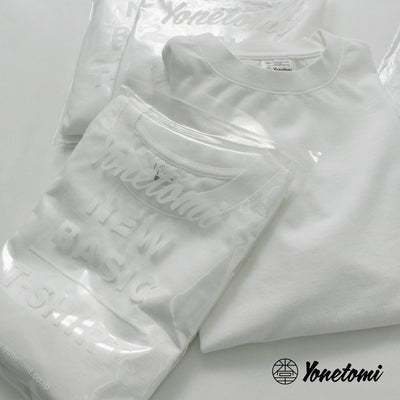 YONETOMI NEW BASIC（ヨネトミニューベーシック） ニューベーシック Tシャツ L/S / ロンT 長袖 無地 綿 コットン メンズ 日本製 New Basic　L/S T-shirt クリスマス プレゼント ギフト