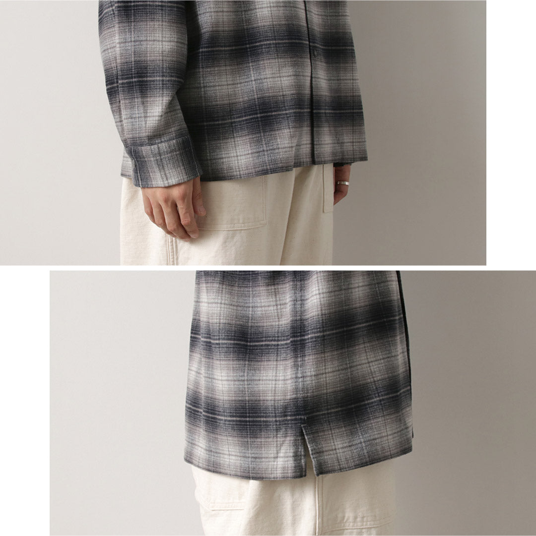 PENDLETON（ペンドルトン） オープンカラー シャツ / メンズ 長袖 綿 コットン 柄 チェック ネルシャツ Open Collar Shirt