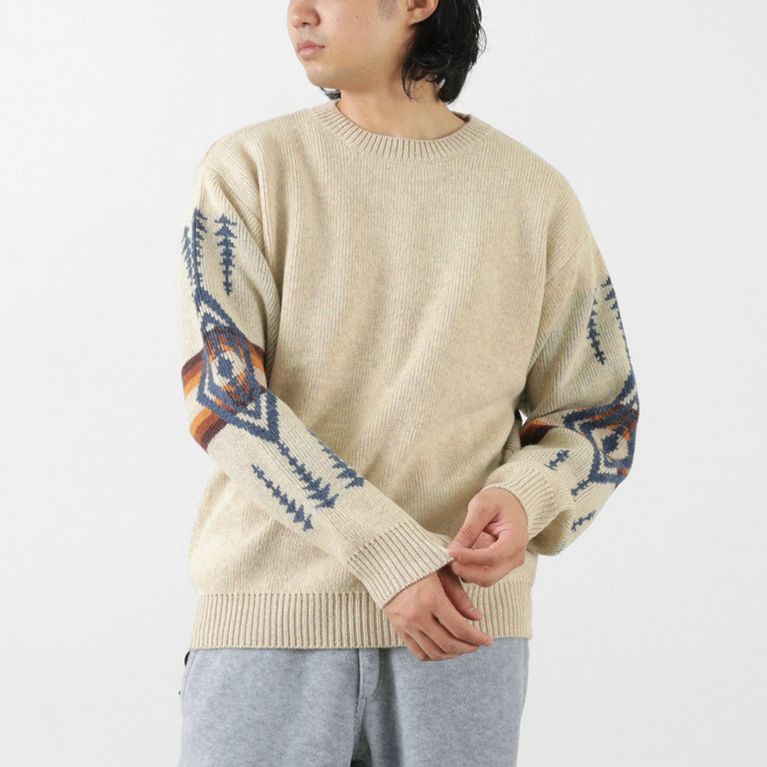 PENDLETON（ペンドルトン） クルーネック プルオーバー / メンズ レディース ニット ネイティブ柄 Crewneck Pullover