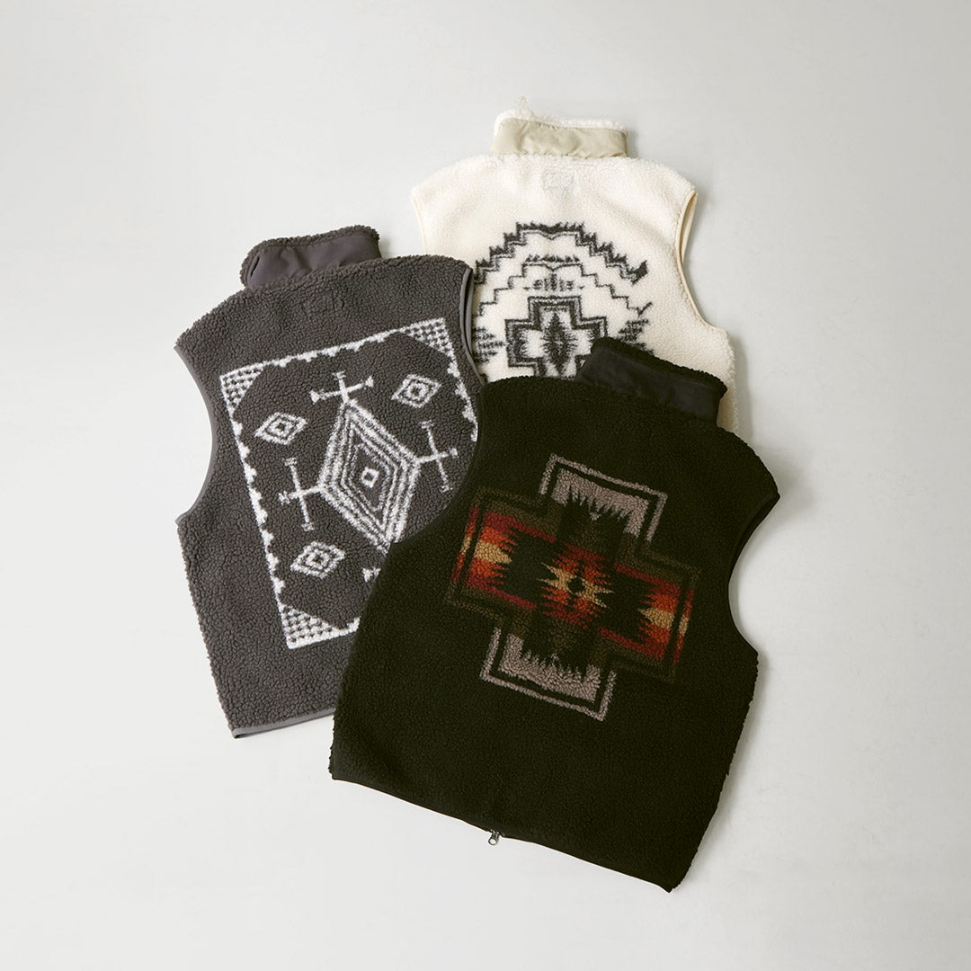 PENDLETON（ペンドルトン） ボア スタンドベスト 2025年モデル