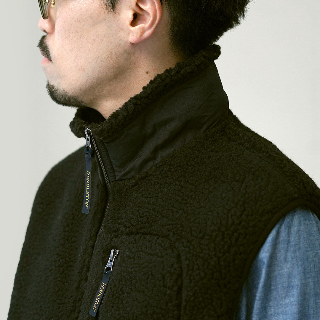 PENDLETON（ペンドルトン） ボア スタンドベスト 2025年モデル