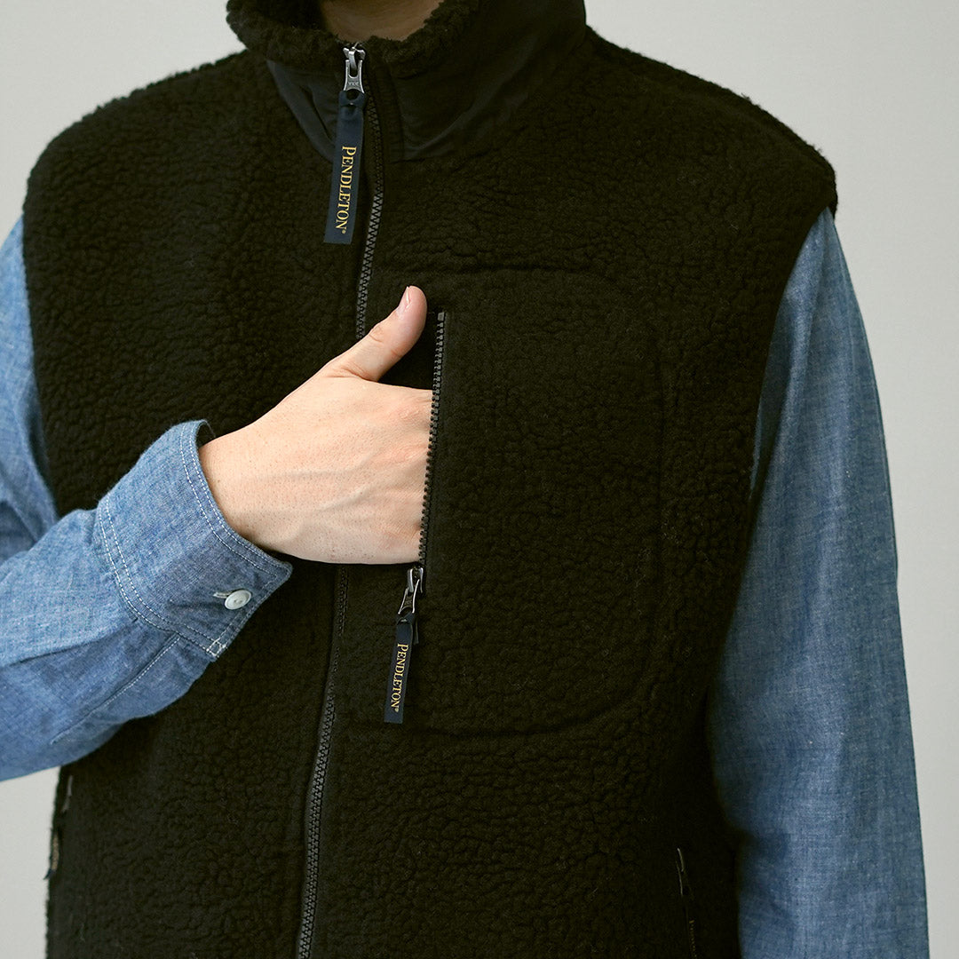 PENDLETON（ペンドルトン） ボア スタンドベスト 2025年モデル