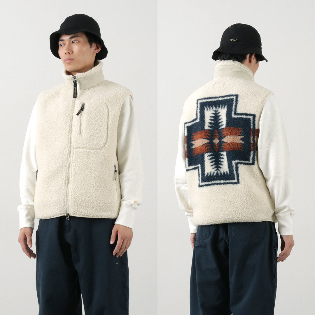 【20％OFF】PENDLETON（ペンドルトン） ボア スタンドベスト 2024年モデル