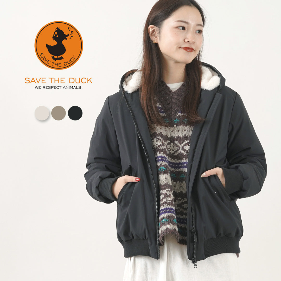 【40％OFF】SAVE THE DUCK（セーブザダック） ヒサエ シンセティックダウン フライトジャケット