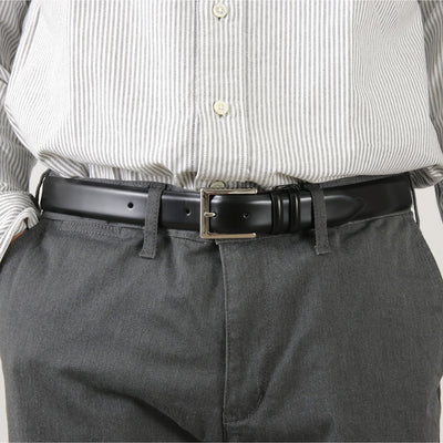 ORCIANI（オルチアーニ） カーフ クラシックレザーベルト / メンズ 本革 ビジネス ドレス フォーマル 3cm Calf classic leather belt