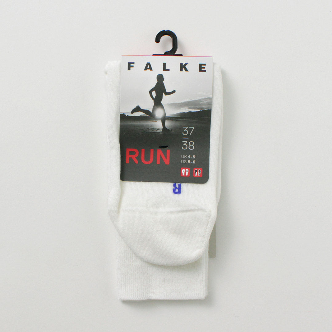 FALKE（ファルケ） ラン ソックス / レディース 靴下 ハイソックス 無地 コットン #16605_Run Socks