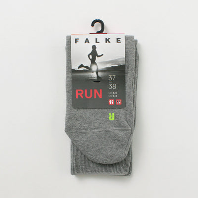 FALKE（ファルケ） ラン ソックス / レディース 靴下 ハイソックス 無地 コットン #16605_Run Socks