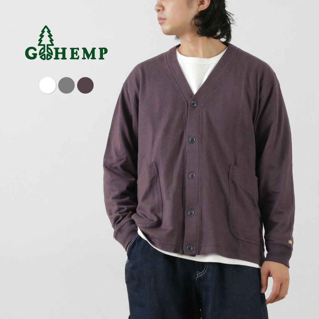 【20％OFF】GOHEMP（ゴーヘンプ） ヘンプベーシック カーデｨー