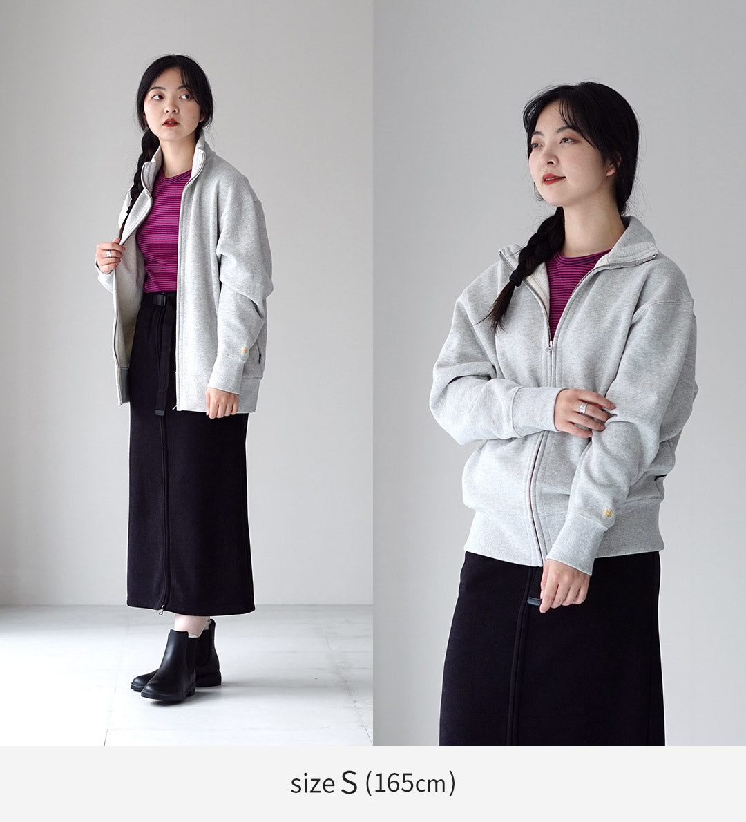 GOHEMP（ゴーヘンプ） 別注 スタンドアップ ジップスウェット