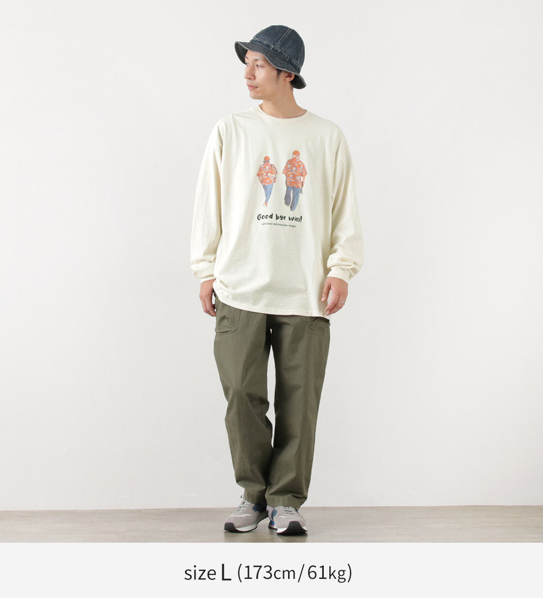 JHANKSON（ジャンクソン） グッバイ ウィン ロングスリーブTシャツ