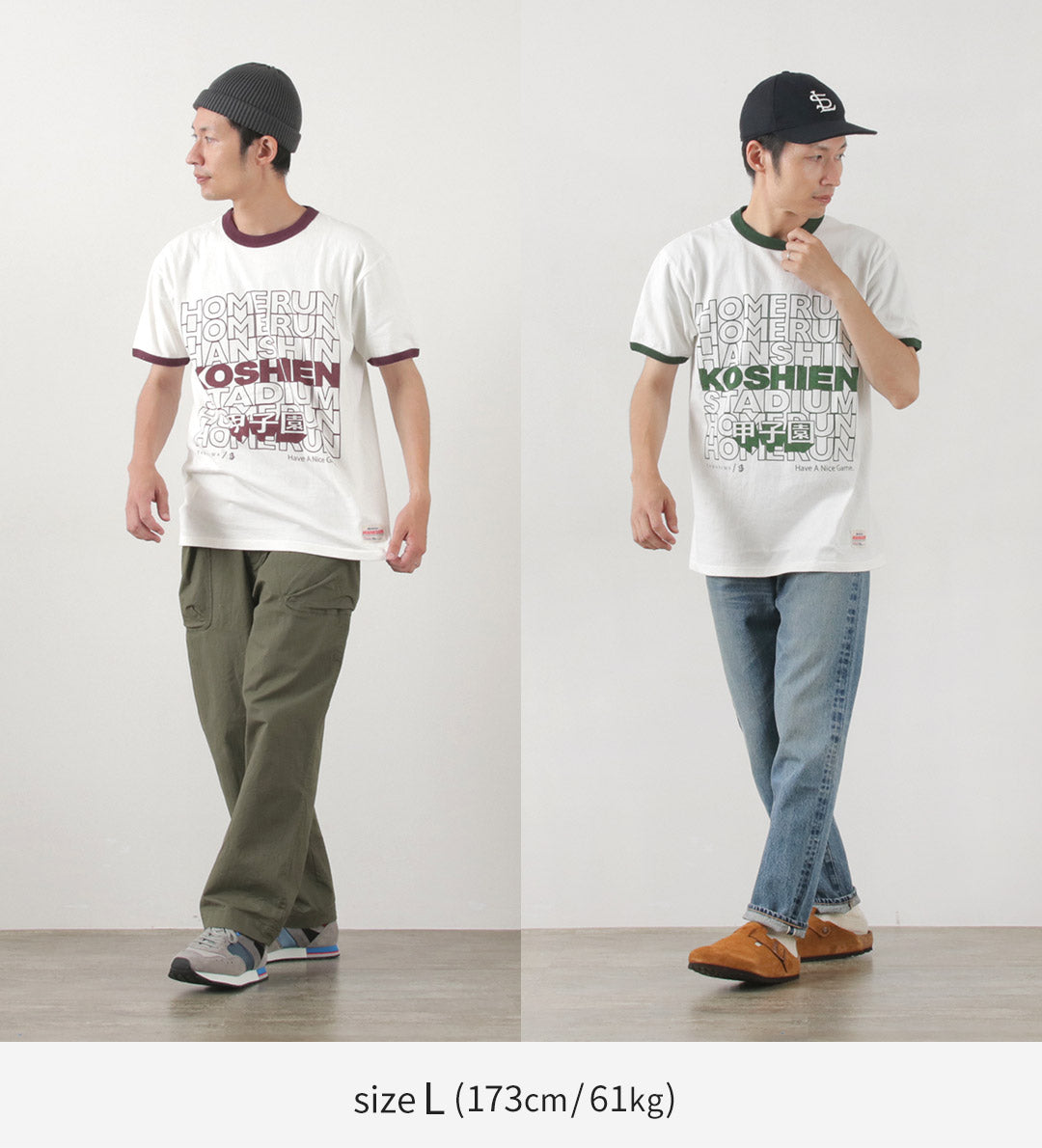 【20％OFF】JHANKSON（ジャンクソン） 甲子園ホームランTシャツ / 半袖 プリント メンズ レディース ユニセックス 綿100％ コットン KOSHIEN HOMERUN Tee【セール】