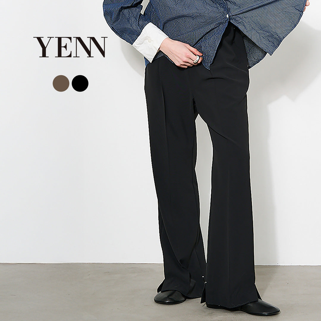 YENN（イェン） サイド スリット スラックス