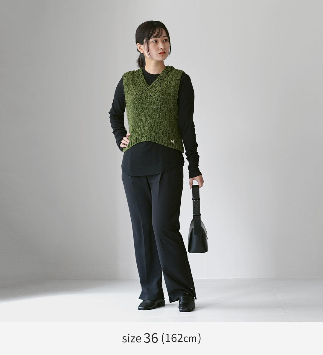 YENN イエン SIDE SLIT SLACKS サイドスリットスラックス YENN（イェン） サイド スリット スラックス / レディース