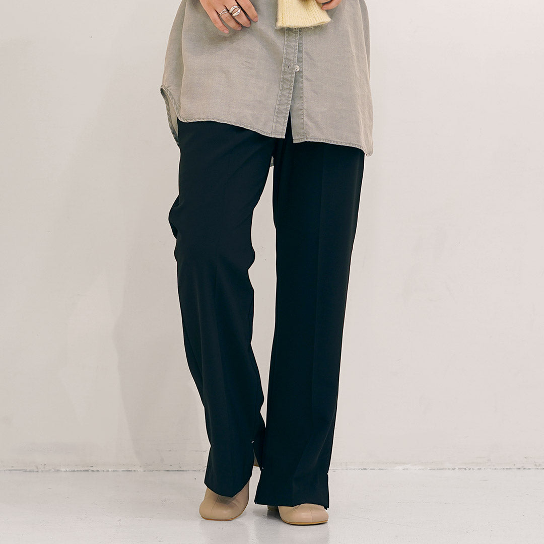 YENN（イェン） SIDE SLIT SLACKS サイド スリット スラックス