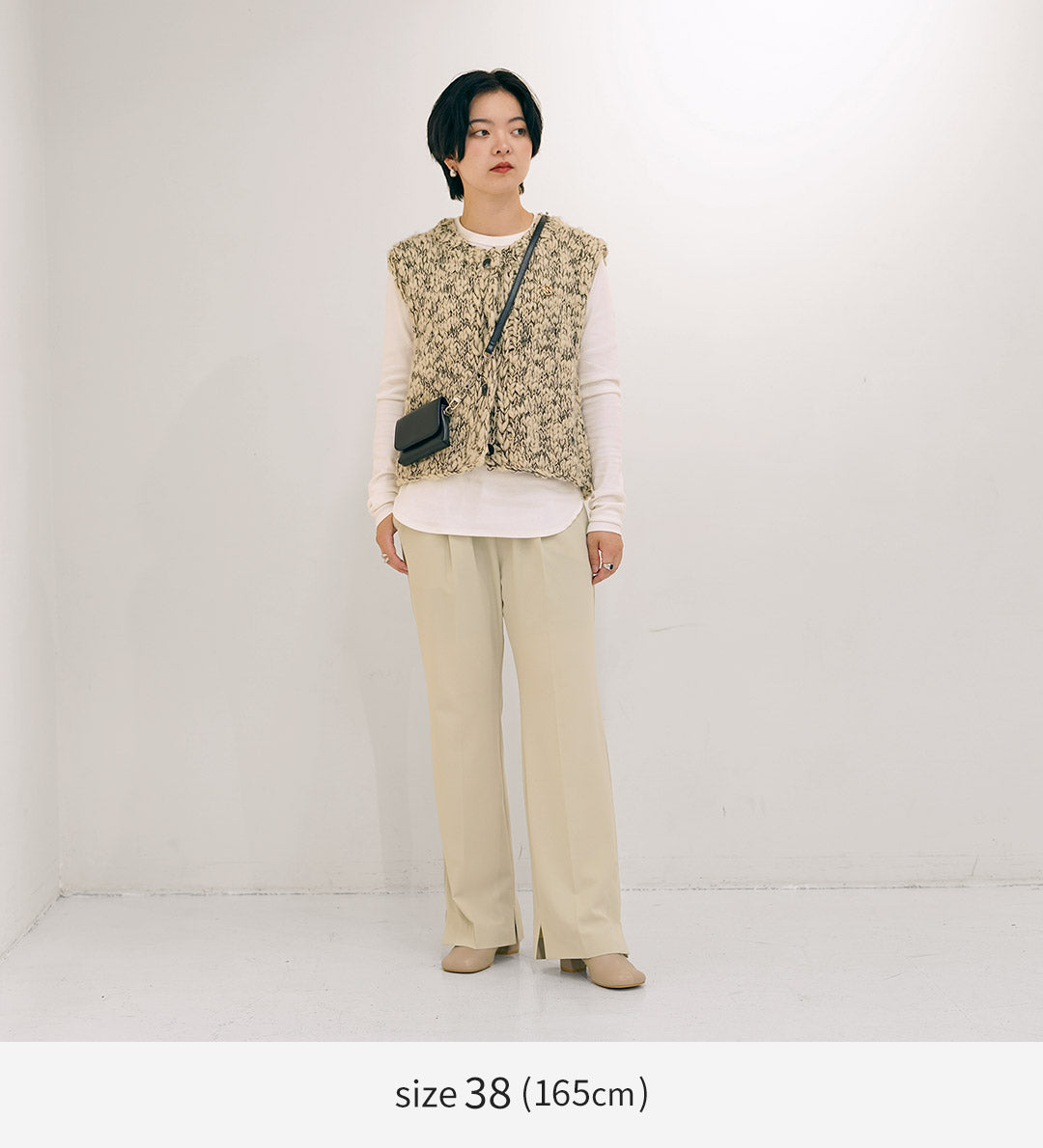 YENN（イェン） SIDE SLIT SLACKS サイド スリット スラックス