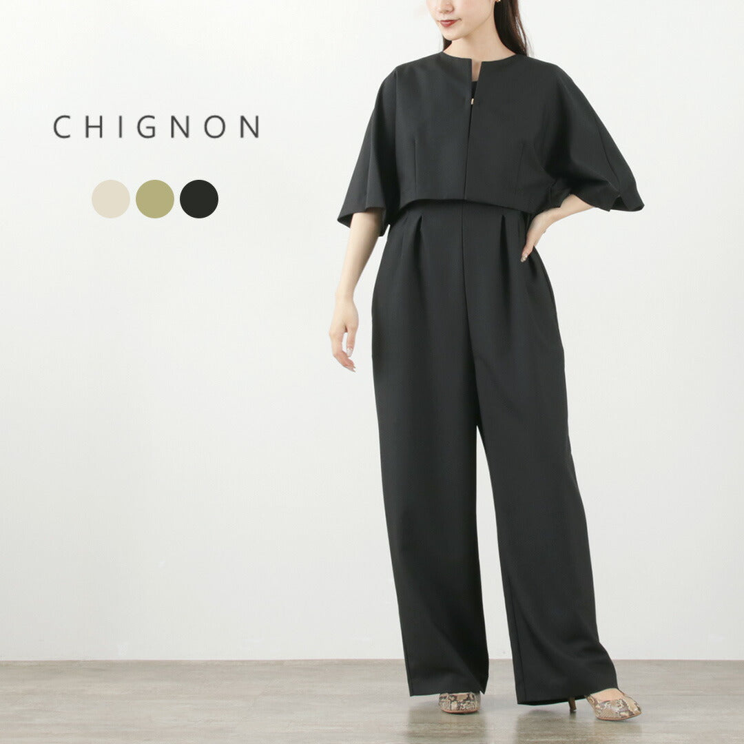 30％OFF】CHIGNON（シニヨン）ドルマンジャケット付コンビネゾン｜ROCOCO ONLINE STORE