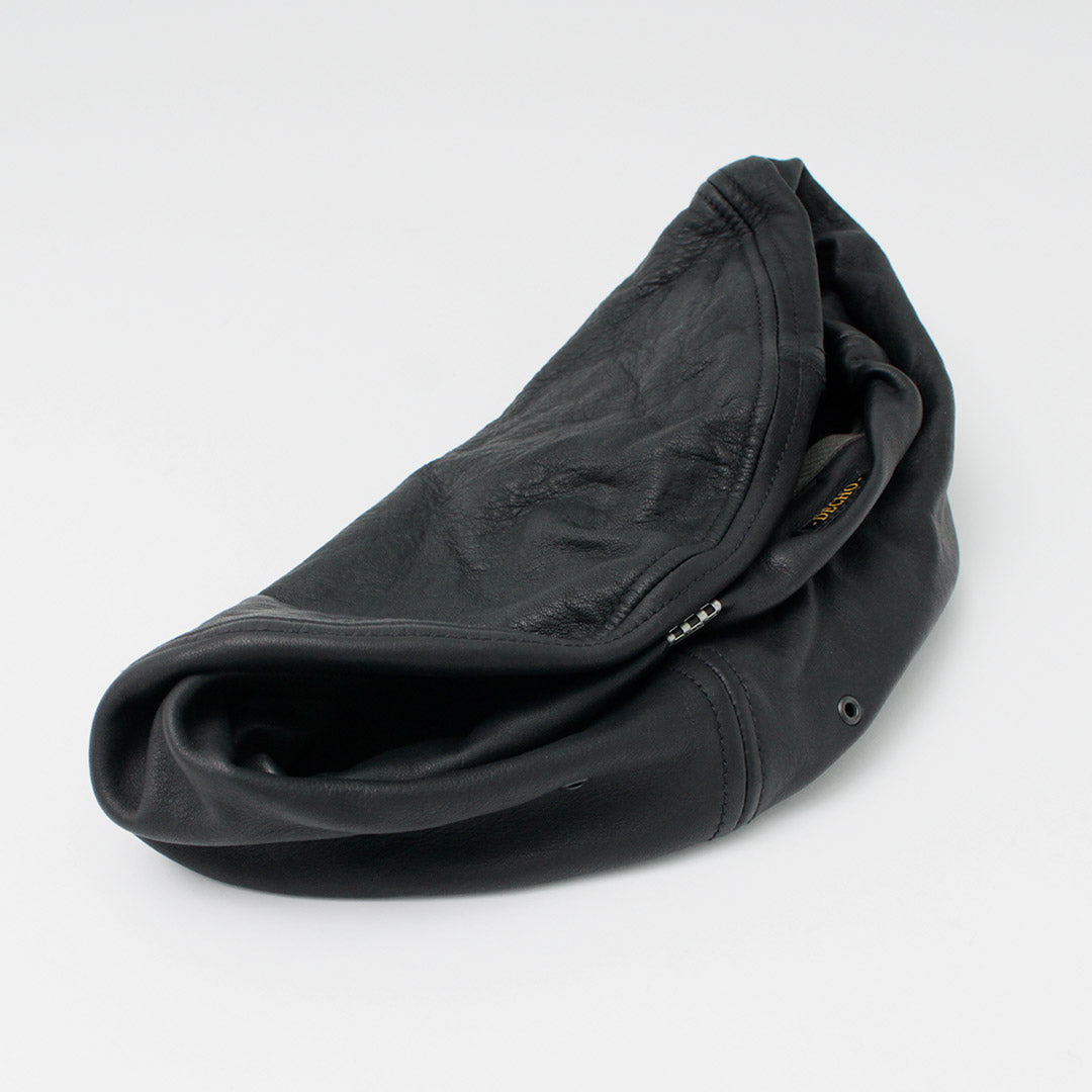 【期間限定20％OFF】DECHO（デコー） レザーベレー / 帽子 革 無地 日本製 メンズ Leather BERET