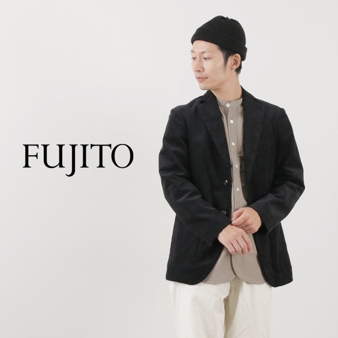 FUJITO（フジト） ナウン コーデュロイジャケット / メンズ テーラード 2つボタン 日本製 アウター N.O.UN Jacket