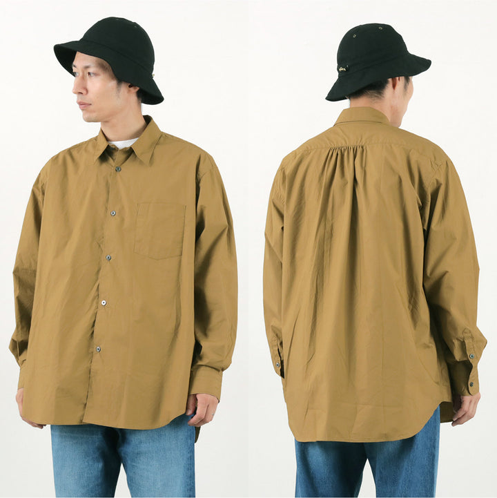 FUJITO（フジト） ビッグサイズ シャツ / レギュラーカラー オーバーシルエット 綿 コットン 無地 日本製 B/S Shirt –  ROCOCO ONLINE STORE