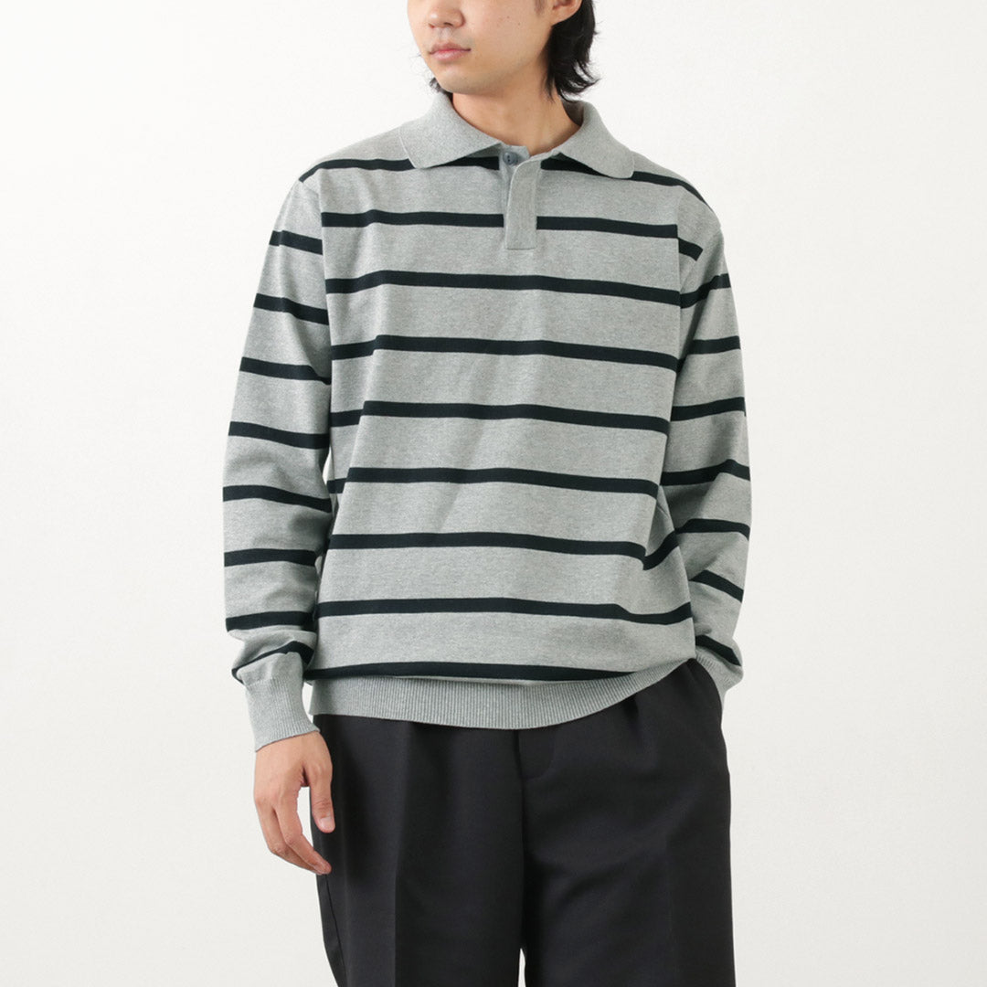 【30％OFF】FUJITO（フジト） ラガーシャツ デイビッド