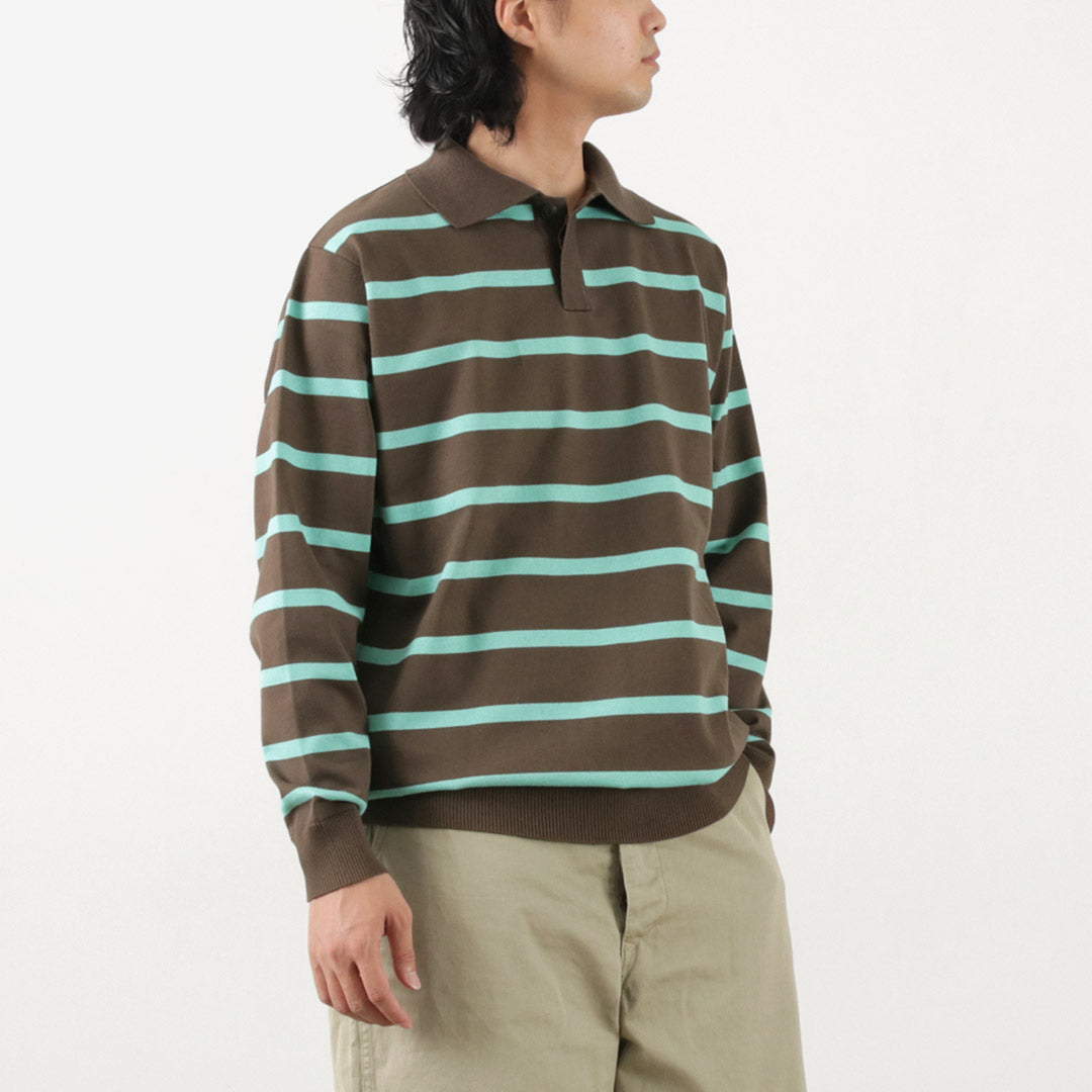 【30％OFF】FUJITO（フジト） ラガーシャツ デイビッド