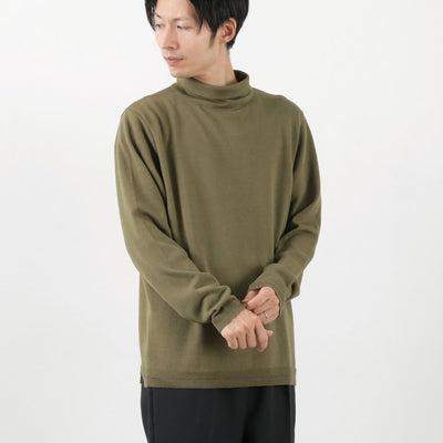 FUJITO（フジト） タートルネックニット / ハイネック 綿 コットン 長袖 メンズ 日本製 Turtle Neck Knit
