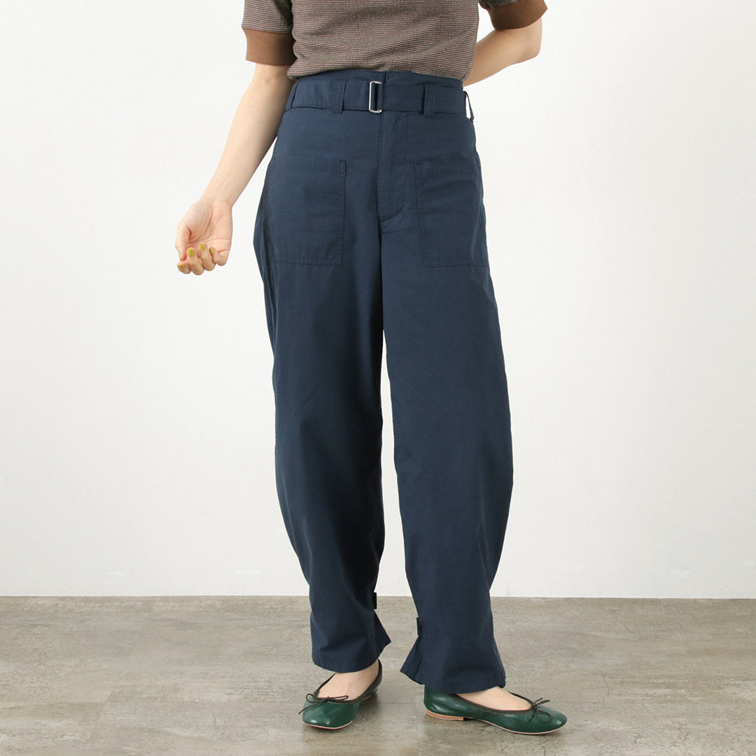 JOHNBULL（ジョンブル） MIL サイクルパンツ / ボトムス レディース オーバーパンツ ウエストゴム イージー 綿 コットン MIL CYCLE PANTS