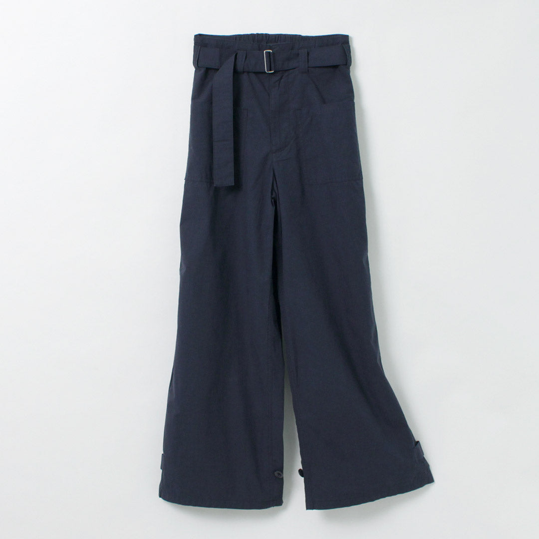 JOHNBULL（ジョンブル） MIL サイクルパンツ / ボトムス レディース オーバーパンツ ウエストゴム イージー 綿 コットン MIL CYCLE PANTS