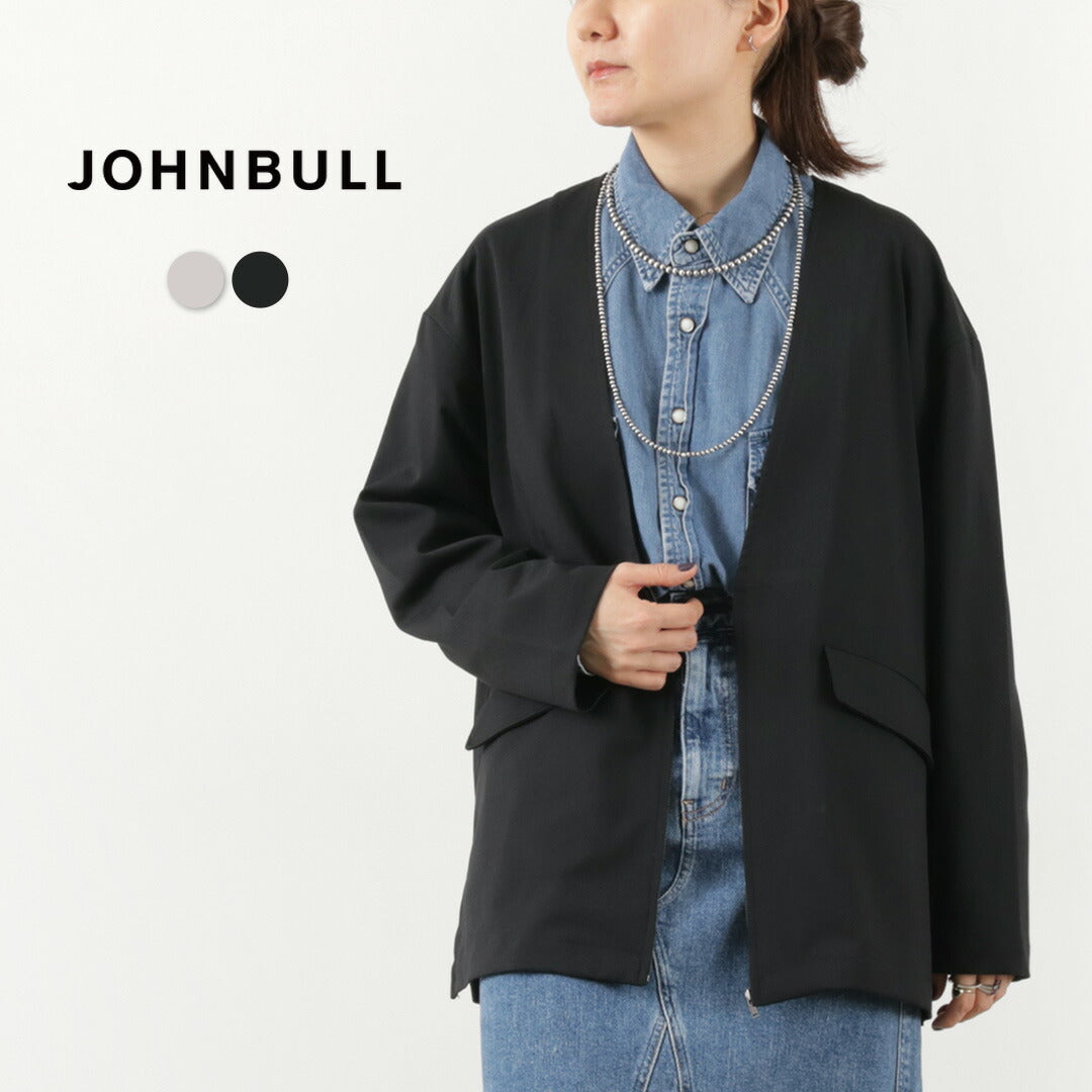 30％OFF】JOHNBULL（ジョンブル） 37.5 ノーカラー ZIP ジャケット｜ROCOCO ONLINE STORE