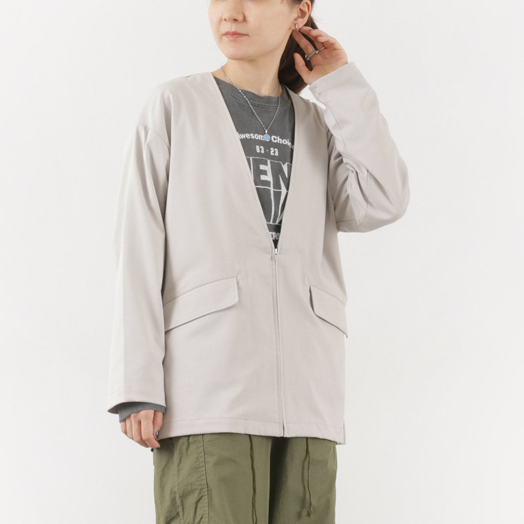 30％OFF】JOHNBULL（ジョンブル） 37.5 ノーカラー ZIP ジャケット｜ROCOCO ONLINE STORE