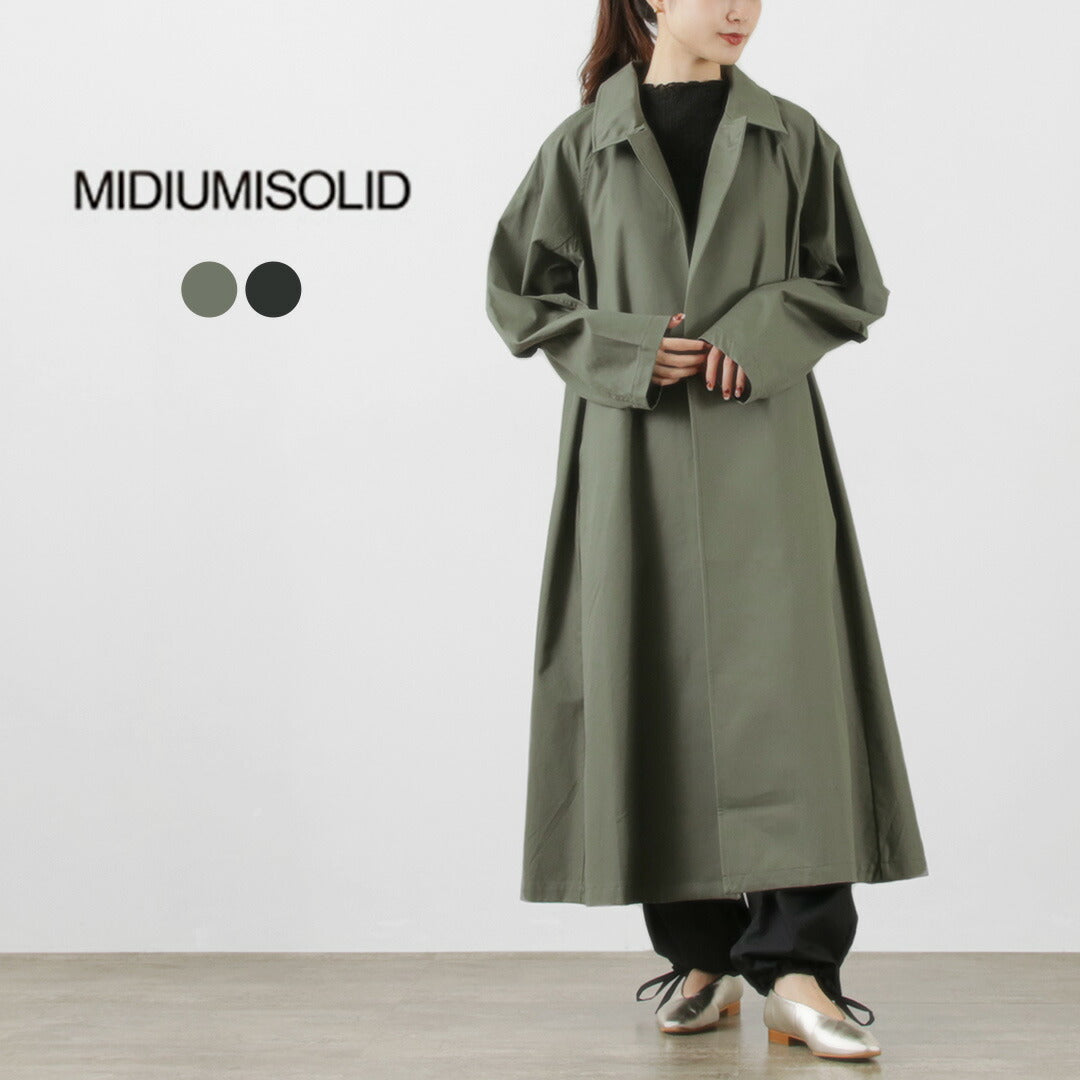 50％OFF】MIDIUMISOLID（ミディウミソリッド） ライトAライン コート ...