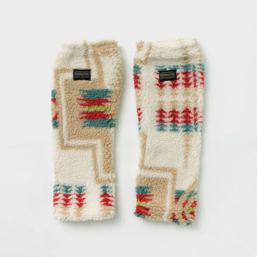 【20％OFF】PENDLETON（ペンドルトン） ボア アームウォーマー / リストウォーマー プレゼント ギフト レディース BOA ARM WARMER【セール】