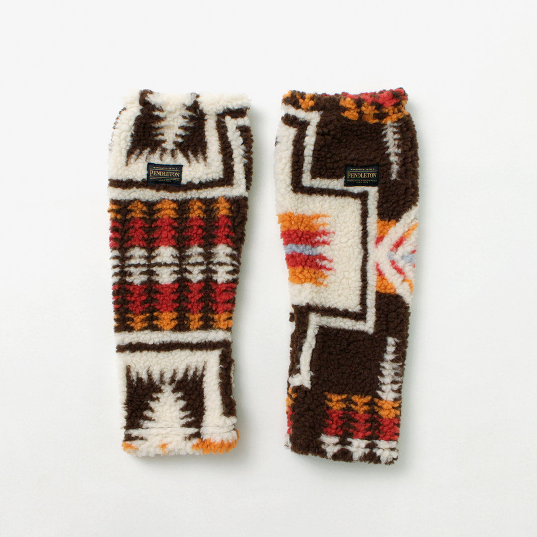 【20％OFF】PENDLETON（ペンドルトン） ボア アームウォーマー / リストウォーマー プレゼント ギフト レディース BOA ARM WARMER【セール】