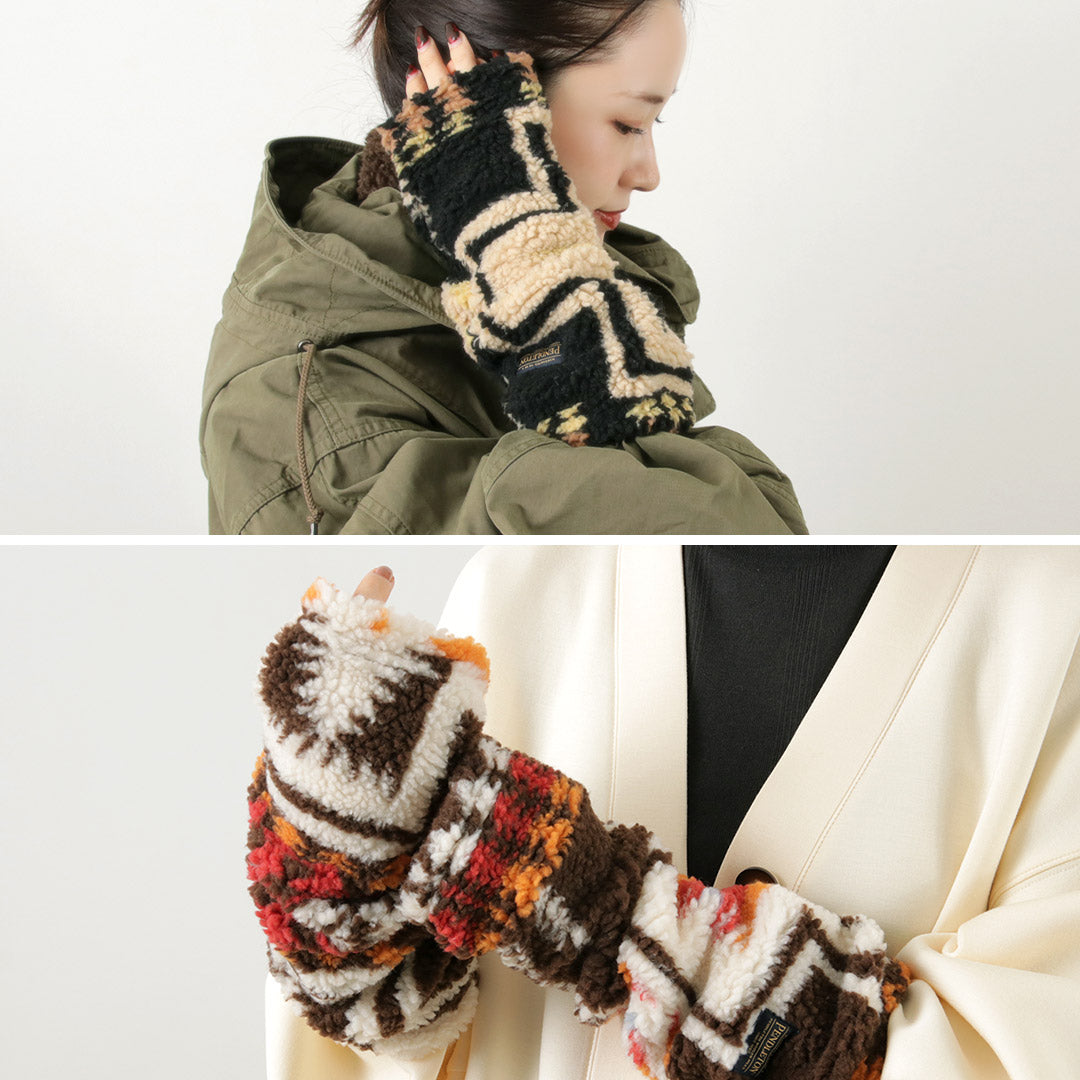 【20％OFF】PENDLETON（ペンドルトン） ボア アームウォーマー / リストウォーマー プレゼント ギフト レディース BOA ARM WARMER【セール】