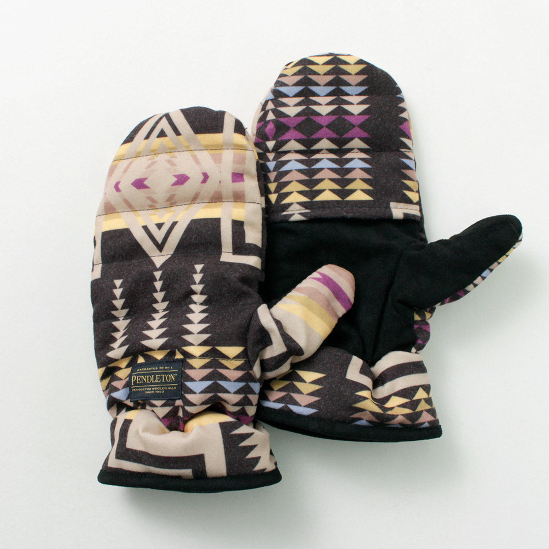 PENDLETON（ペンドルトン） UCダウン ミトン / メンズ レディース 手袋 防寒 アウトドア キャンプ UC DOWN MITTEN