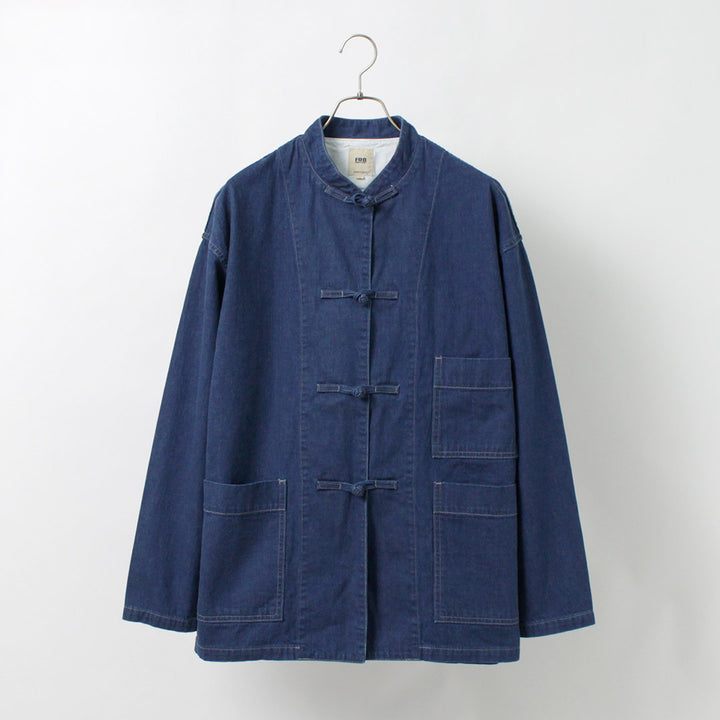 A.P.C./チャイナジャケット/china 色褪せ jacket カンフー/2/