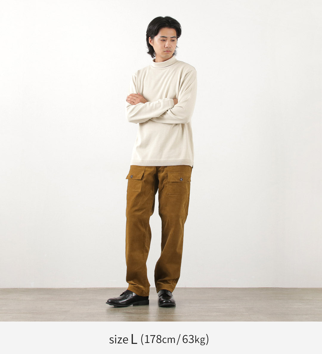 FOB FACTORY（FOBファクトリー） F0523 コーデュロイ ブッシュパンツ / メンズ ボトムス テーパード 綿 コットン CORDUROY BUSH PANTS