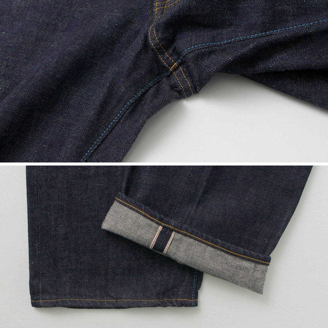 JAPAN BLUE JEANS（ジャパンブルージーンズ） J504 サークル ルーズ 12.5oz アフリカ綿セルヴィッチ